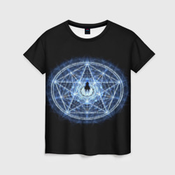 Женская футболка 3D Цельнометаллический алхимик