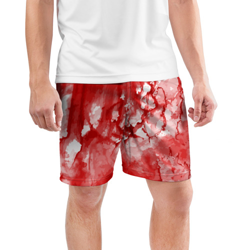 Мужские шорты спортивные Кровь - фото 3
