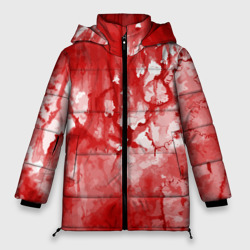 Женская зимняя куртка Oversize Кровь