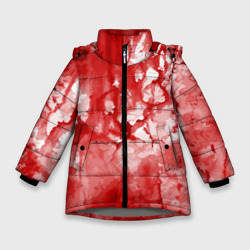 Зимняя куртка для девочек 3D Кровь