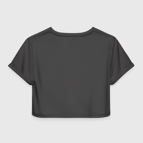 Женская футболка Crop-top 3D Викинги, цвет 3D печать - фото 2