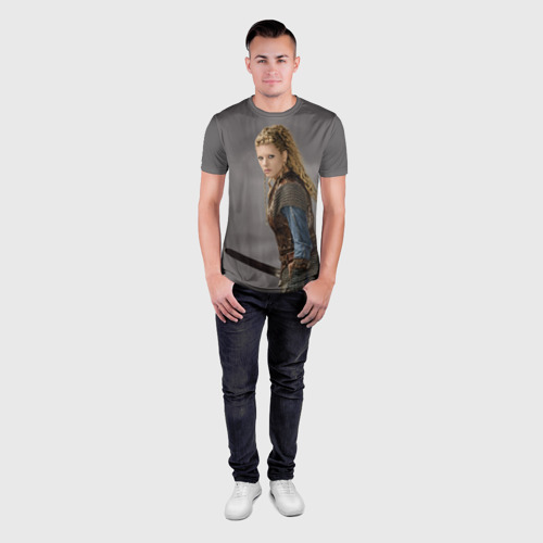 Мужская футболка 3D Slim Лагерта, цвет 3D печать - фото 4