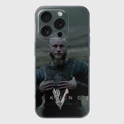 Чехол для iPhone 16 Pro Max силиконовый с защитой камеры Рагнар Лодброк