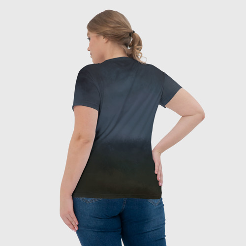 Женская футболка 3D Флоки, цвет 3D печать - фото 7