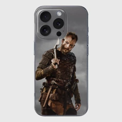 Чехол для iPhone 16 Pro Max силиконовый с защитой камеры Флоки