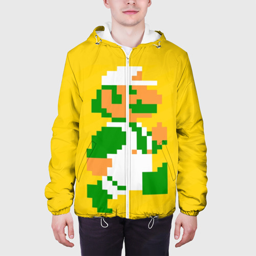 Мужская куртка 3D Super Luigi, цвет 3D печать - фото 4