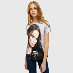 Женская футболка 3D Tarja Turunen Nightwish - фото 2