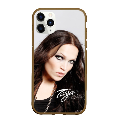 Чехол для iPhone 11 Pro матовый с принтом Tarja Turunen Nightwish, вид спереди #2