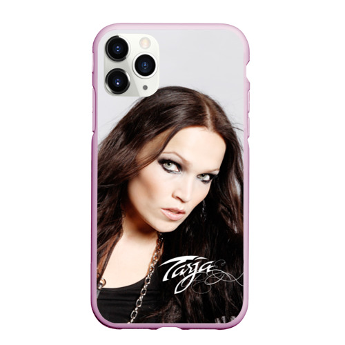 Чехол для iPhone 11 Pro Max матовый Tarja Turunen Nightwish, цвет розовый