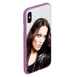 Чехол для iPhone XS Max матовый Tarja Turunen Nightwish - фото 2