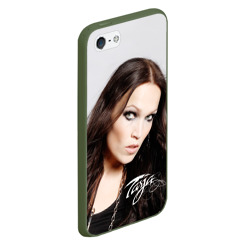 Чехол для iPhone 5/5S матовый Tarja Turunen Nightwish - фото 2