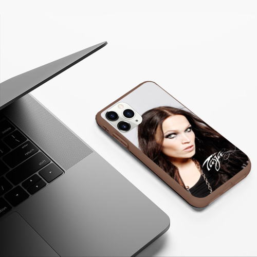Чехол для iPhone 11 Pro матовый с принтом Tarja Turunen Nightwish, фото #5