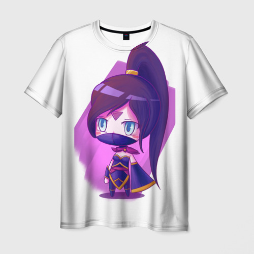 Мужская футболка 3D Templar Assassin Cute, цвет 3D печать