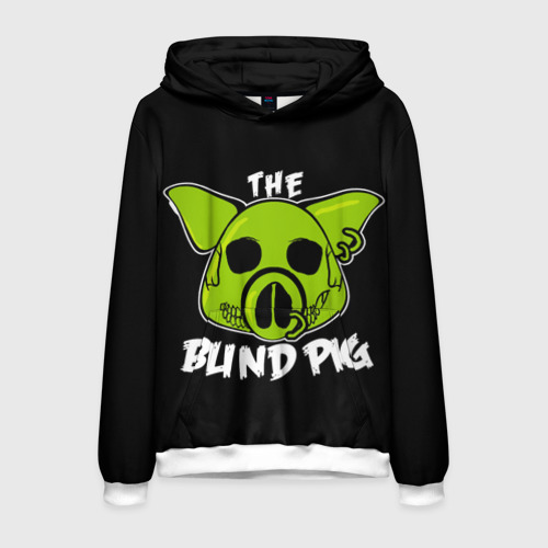 Мужская толстовка 3D Blind Pig