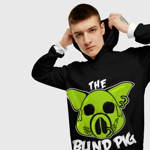 Мужская толстовка 3D Blind Pig - фото 5