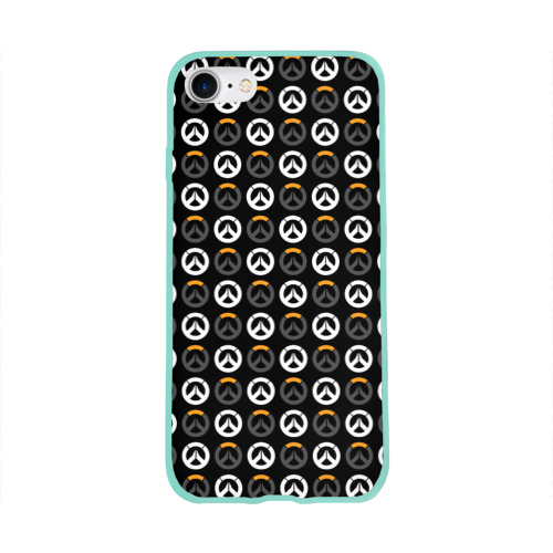 Чехол для Apple iPhone 8 силиконовый глянцевый Overwatch Multi Logo (2) Фото 01 Чехол для Apple iPhone 8 силиконовый глянцевый Overwatch Multi Logo (2) Фото 01