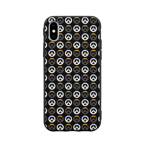 Чехол для Apple iPhone X силиконовый матовый Overwatch Multi Logo (2) Фото 01 Чехол для Apple iPhone X силиконовый матовый Overwatch Multi Logo (2) Фото 01