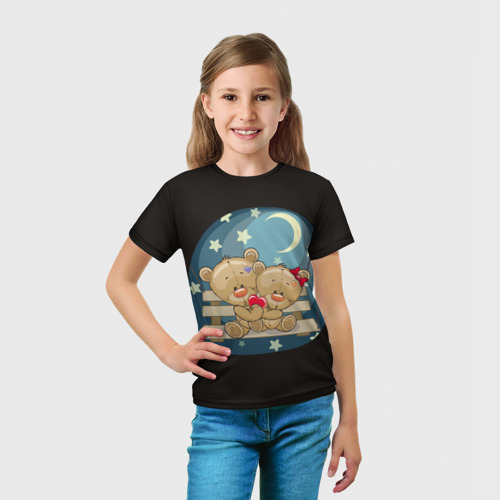 Детская футболка 3D Ночь любви - фото 5