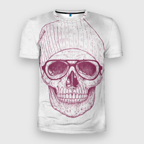 Мужская футболка 3D Slim Cool Skull, цвет 3D печать