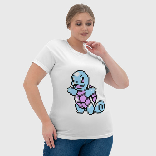 Женская футболка 3D Squirtle (pokemon) - фото 6