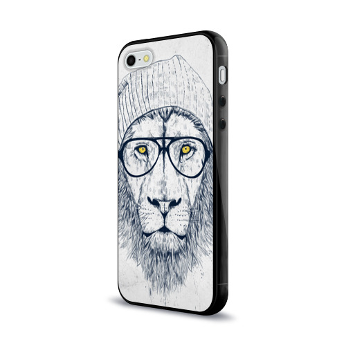 Чехол для iPhone 5/5S глянцевый Cool Lion Фото 01 Чехол для iPhone 5/5S глянцевый Cool Lion Фото 01