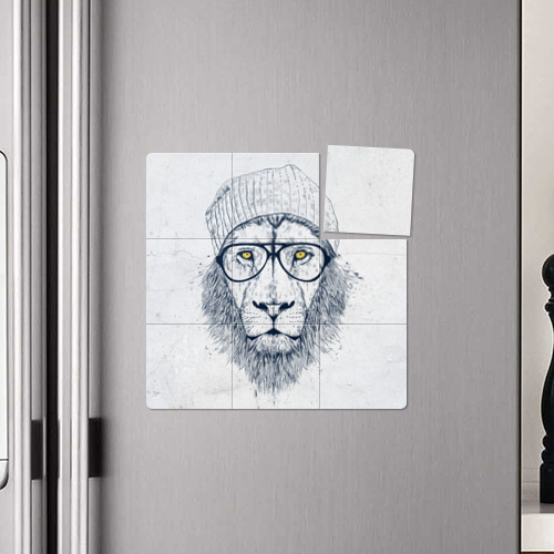 Магнитный плакат 3Х3 Cool Lion - фото 4
