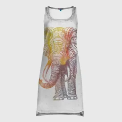 Платье-майка 3D Solar Elephant