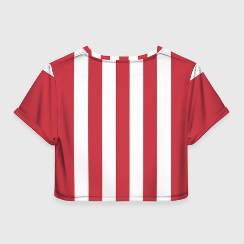 Женская футболка Crop-top 3D Atletico, цвет 3D печать - фото 2