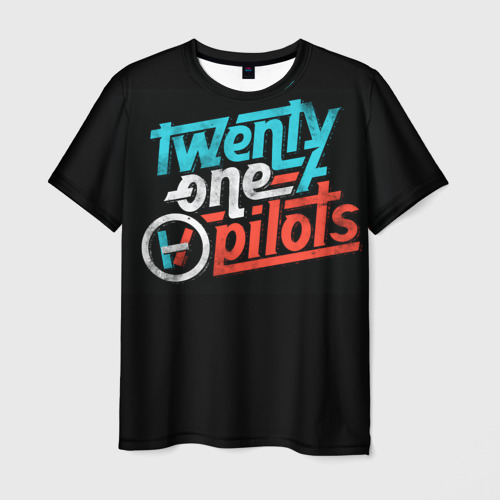 Мужская футболка 3D Twenty one pilots