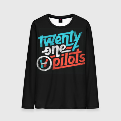 Мужской лонгслив 3D Twenty one pilots