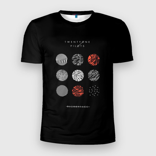 Мужская футболка 3D Slim Twenty one pilots, цвет 3D печать