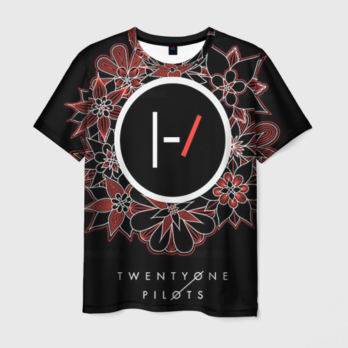 Мужская футболка 3D Twenty one pilots Фото 01 Мужская футболка 3D Twenty one pilots Фото 01
