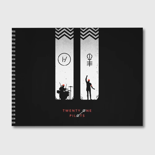 Альбом для рисования Twenty one pilots