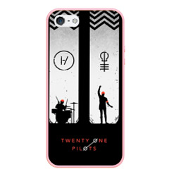 Чехол для iPhone 5/5S матовый Twenty one pilots