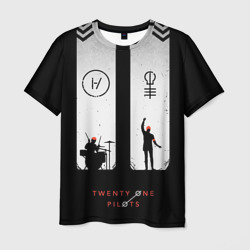 Мужская футболка 3D Twenty one pilots