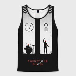 Мужская майка 3D Twenty one pilots