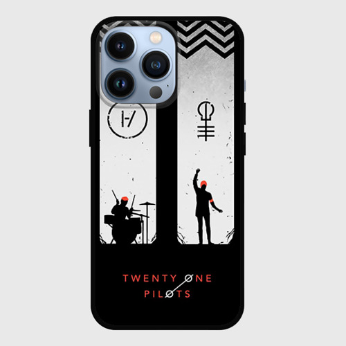 Чехол для iPhone 13 Pro Twenty one pilots, цвет черный