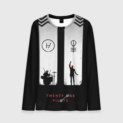 Мужской лонгслив 3D Twenty one pilots