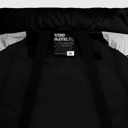 Мужская зимняя куртка 3D Twenty one pilots, цвет черный - фото 7