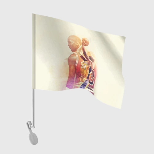 Флаг для автомобиля Kobe Bryant