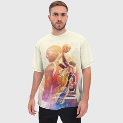 Мужская футболка oversize 3D Kobe Bryant - фото 2