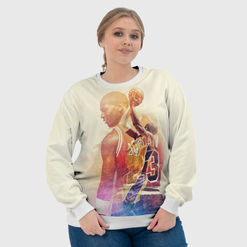 Женский свитшот 3D Kobe Bryant, цвет 3D печать - фото 6