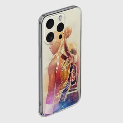 Чехол для iPhone 15 Pro силиконовый с защитой камеры Kobe Bryant - фото 2