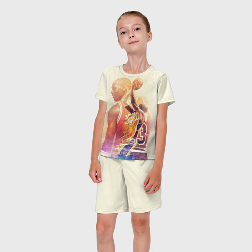 Детский костюм с шортами 3D Kobe Bryant, цвет 3D печать - фото 5
