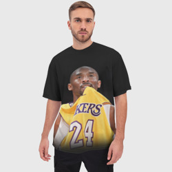 Мужская футболка oversize 3D Kobe Bryant - фото 2