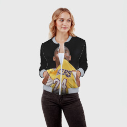 Женский бомбер 3D Kobe Bryant - фото 2