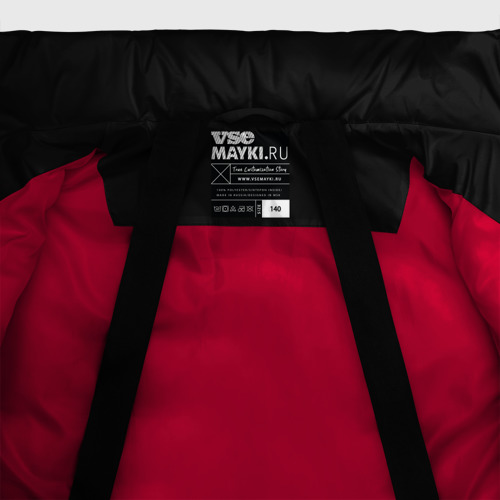 Зимняя куртка для мальчиков 3D Kobe Bryant, цвет красный - фото 7