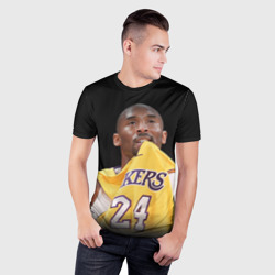 Мужская футболка 3D Slim Kobe Bryant - фото 2