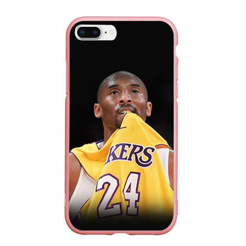 Чехол для iPhone 7Plus/8 Plus матовый Kobe Bryant, цвет баблгам