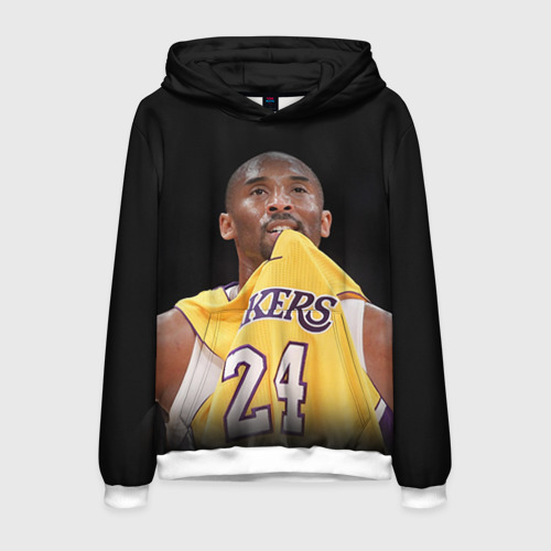 Мужская толстовка 3D Kobe Bryant, цвет белый